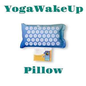 YogaWakeUp Acupressure Pillow Blue Ombré NWT